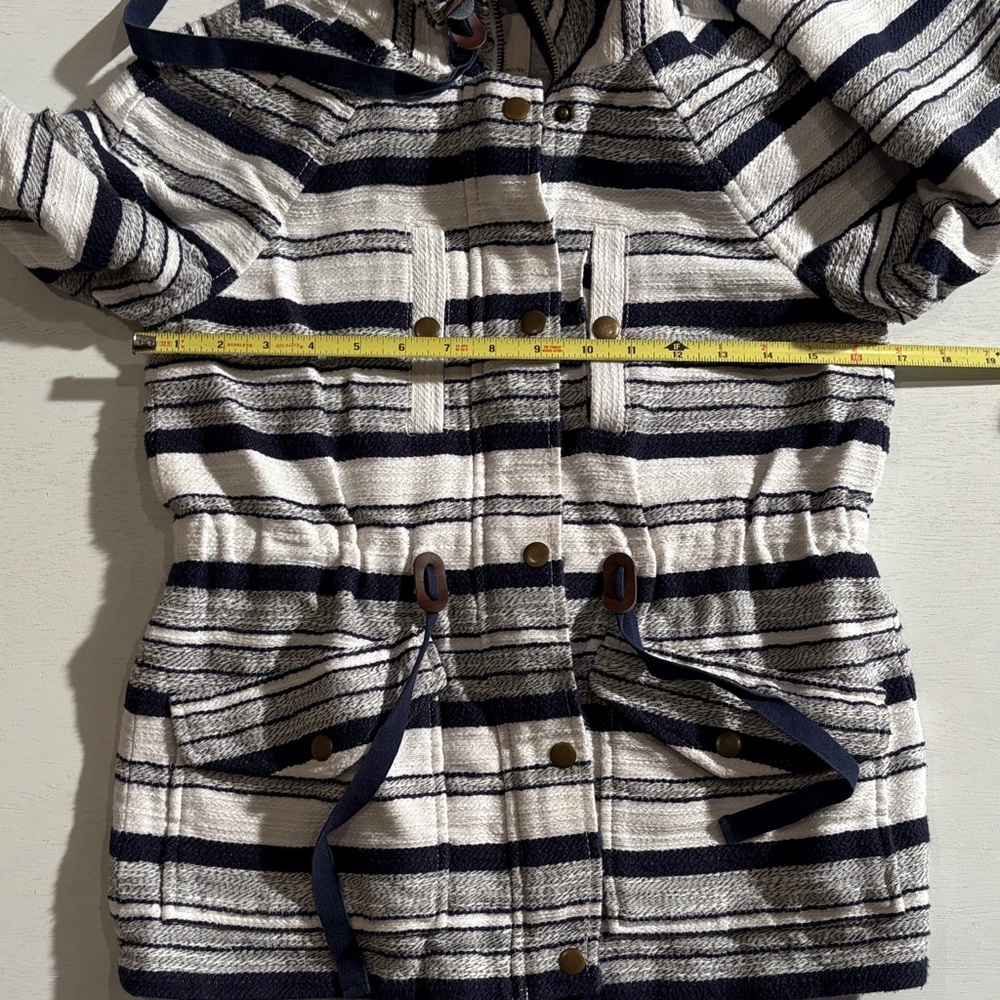 LOFT Striped Navy and White Jacket - Picture 8 of 8